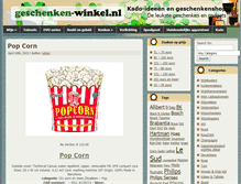 Tablet Screenshot of geschenken-winkel.nl